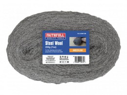 Faithfull Steel Wool (1/2lb Pack) Medium £5.09